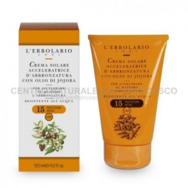 Crema solare acceleratrice SPF 15