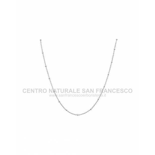 Collana Rosaria argento