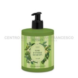 Lime e foglie di menta sapone per le mani