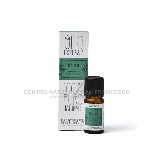 Olio essenziale di tea tree biologico (Melaleuca alternifolia) 10 ml NASOTERAPIA