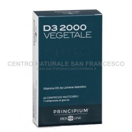 Principium D3 vegan 2000 ui compresse