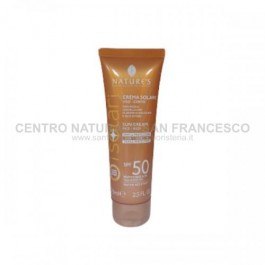 I Solari crema solare viso corpo SPF 50 75 ml Travel size NATURE'S