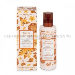 Bacche fiori legni lozione deodorante 100 ml L'ERBOLARIO